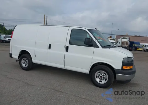 2024 GMC Savana Cargo Rwd 2500 Regular Wheelbase Work Van из США, поврежденный, VIN 1GTW7AFP8R1181159